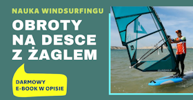 OBROTY NA DESCE - jak zawrócić na windsurfingu - nauka - kurs - szkolenie - błędy