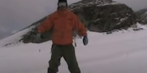 SKRĘT ŚLIZGOWY ROTACYJNY nauka jazdy na snowboardzie szkolenia kursy wyjazdy - sliding turn with rotation snowboard lessons courses travel